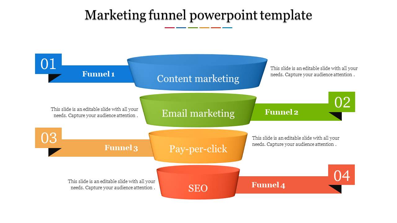 marketing funnel powerpoint template